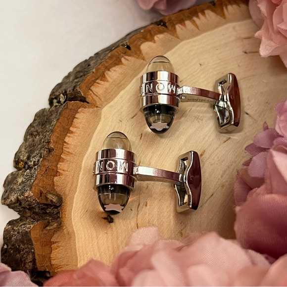 Montblanc Bullet Shape with Floating Star Emblem Cufflinks - Picture 4 of 17